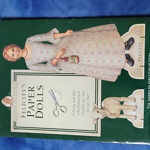 American Girl 👧 Felicity's Paper 📄 Doll - Vintage 1992